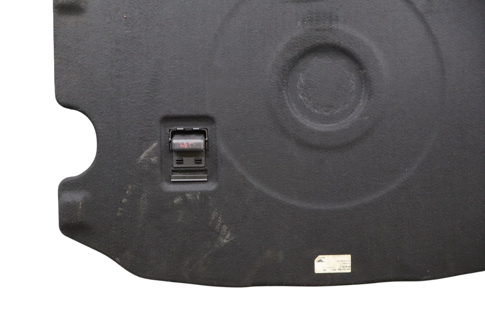 07-18 Bentley Continental Rear Trunk Boot Floor Spare Wheel Cover Oem