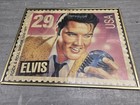 Rare Framed 1992 Elvis Presley Replica 29 Cent Stamp Poster  — photo 4
