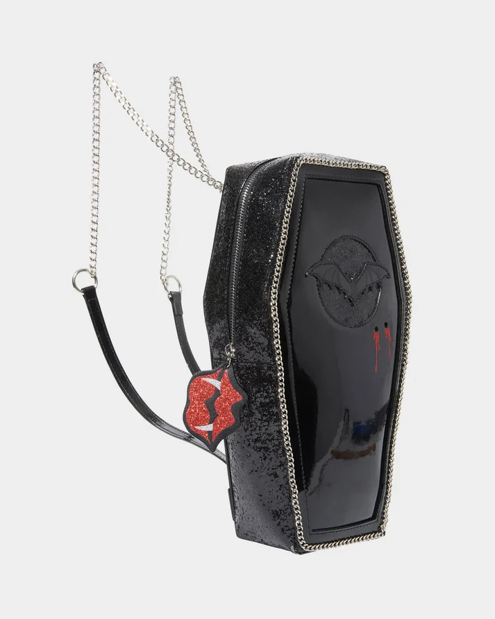Betsey Johnson Kitsch Can't Stop Coffin Backpack NWT RARE FIND image 7