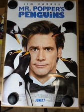 Mr. Popper's Penguins  movie poster 27x40 d/s original