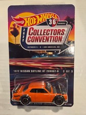 2022 HOT WHEELS 36TH ANNUAL COLLECTORS CONVENTION '72 NISSAN SKYLINE HT 2000 GTR