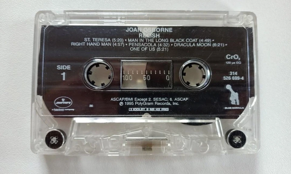Joan Osborne : Relish ( Cassette Tape ) - Image 4 of 4