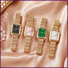 Fashion Rectangle Women Quartz Watch Luxury Analog Wristwatches Reloj Mujer