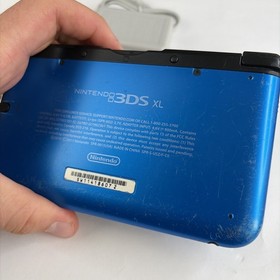 Nintendo 3DS XL Handheld Console READ SPR-001 Blue/Black US Model Charger Stylus
