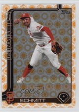 2025 Topps Series 2 Holiday Casey Schmitt #495 1mh5
