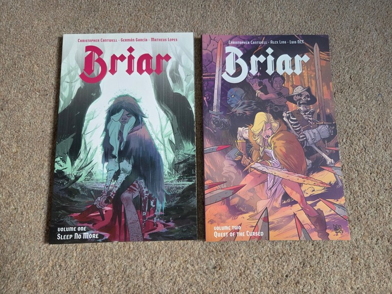 Briar by Christopher Cantwell Boom Studios TPB Volumes 1-2 + Night's Terror #1-4