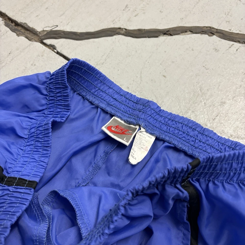 Calça de treino Nike brilhante vintage vibrante neon roxo esportes academia!!DESC!! - Imagem 4 de 4