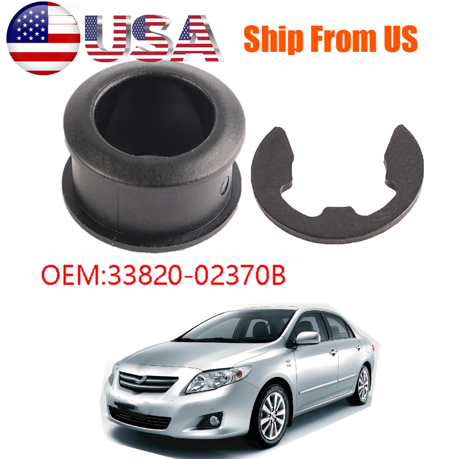 Automatic Transmission Shift Shifter Cable Bushing Fix ForToyota Corolla Matrix