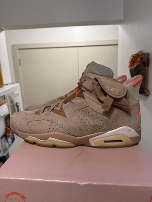 Size 13 - Jordan 6 Retro x Travis Scott Mid British Khaki OG All