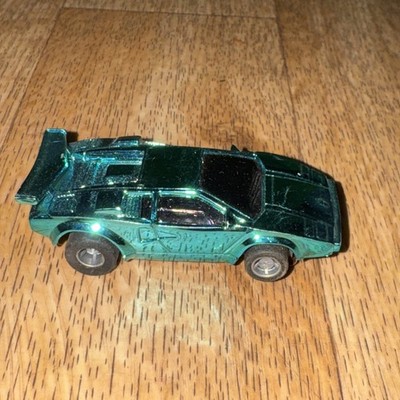 TYCO Cliff Hangers HO Scale Slot Car 6239 LAMBORGHINI COUNTACH