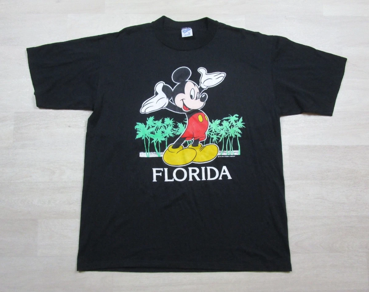 80s USA製 Velva Sheen ミッキーT XL 黒 Velva Sheen Disney T-Shirts (1968-Now) for sale | eBay