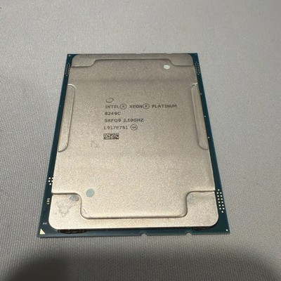 Intel Xeon Platinum 8249C LGA3647 2.1-3.6GHz 26Cores 52T Server CPU processors