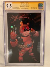 Do You Pooh? Signed/Sketch Marat Mychaels Wolverine #1 Foil Virgin comic cover