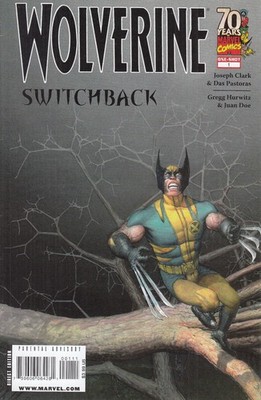 Wolverine Switchback Marvel Comic 2009