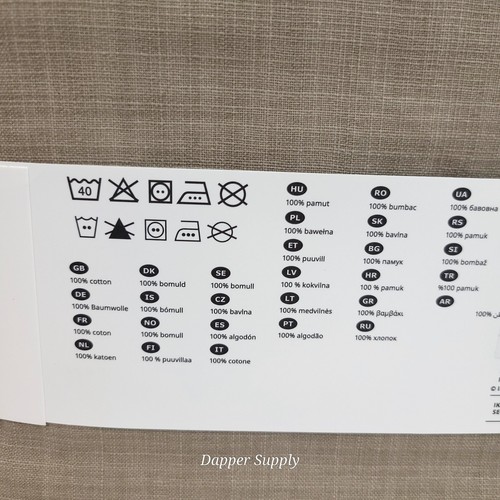IKEA AKERNEJLIKA ÅKERNEJLIKA Kissenbezug beige geblümt 20x20" 105.787.22 - Bild 4 von 5