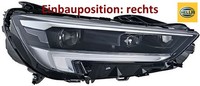 Hella 1EX354882-061 Hauptscheinwerfer Rechts Scheinwerfer FüR Opel