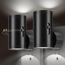 Night Light Plug in Wall with Motion Sensor,5000K Daylight, 2 Pack