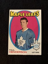 1971/72 TOPPS # 67 PAUL HENDERSON  EX DD 7407