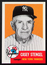 1991 Topps Archives The Ultimate 1953 Set - Casey Stengel #325