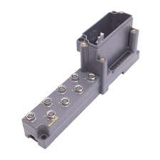 Turck BL67-B-8M8 Base Module for BL67 I/O System, 8-Point M8 3-Pin, DIN Rail