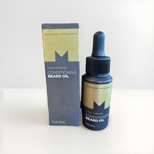 Michael Strahan Daily Defense Conditioning Beard Oil 1 Fl. Oz Nourishing NEW
