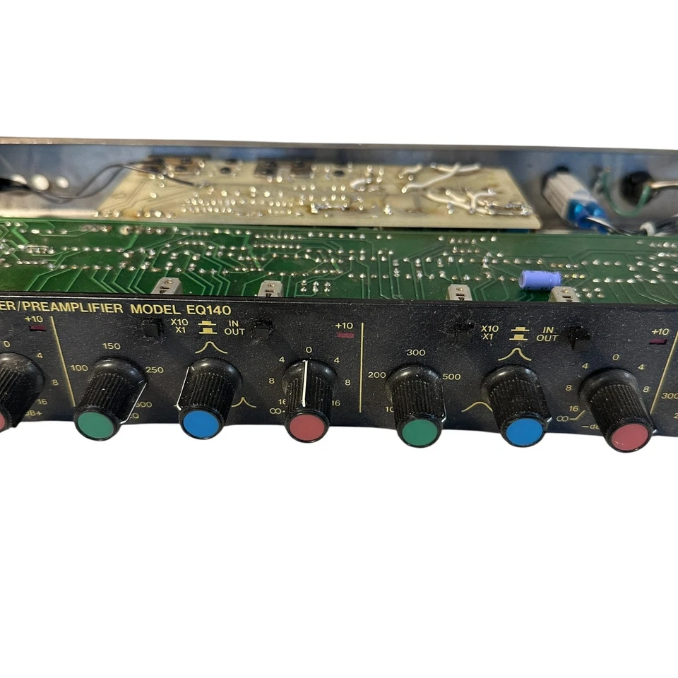 Biamp EQ 140 4 Band Parametric Equalizer Rack Equipment - Image 3 of 4