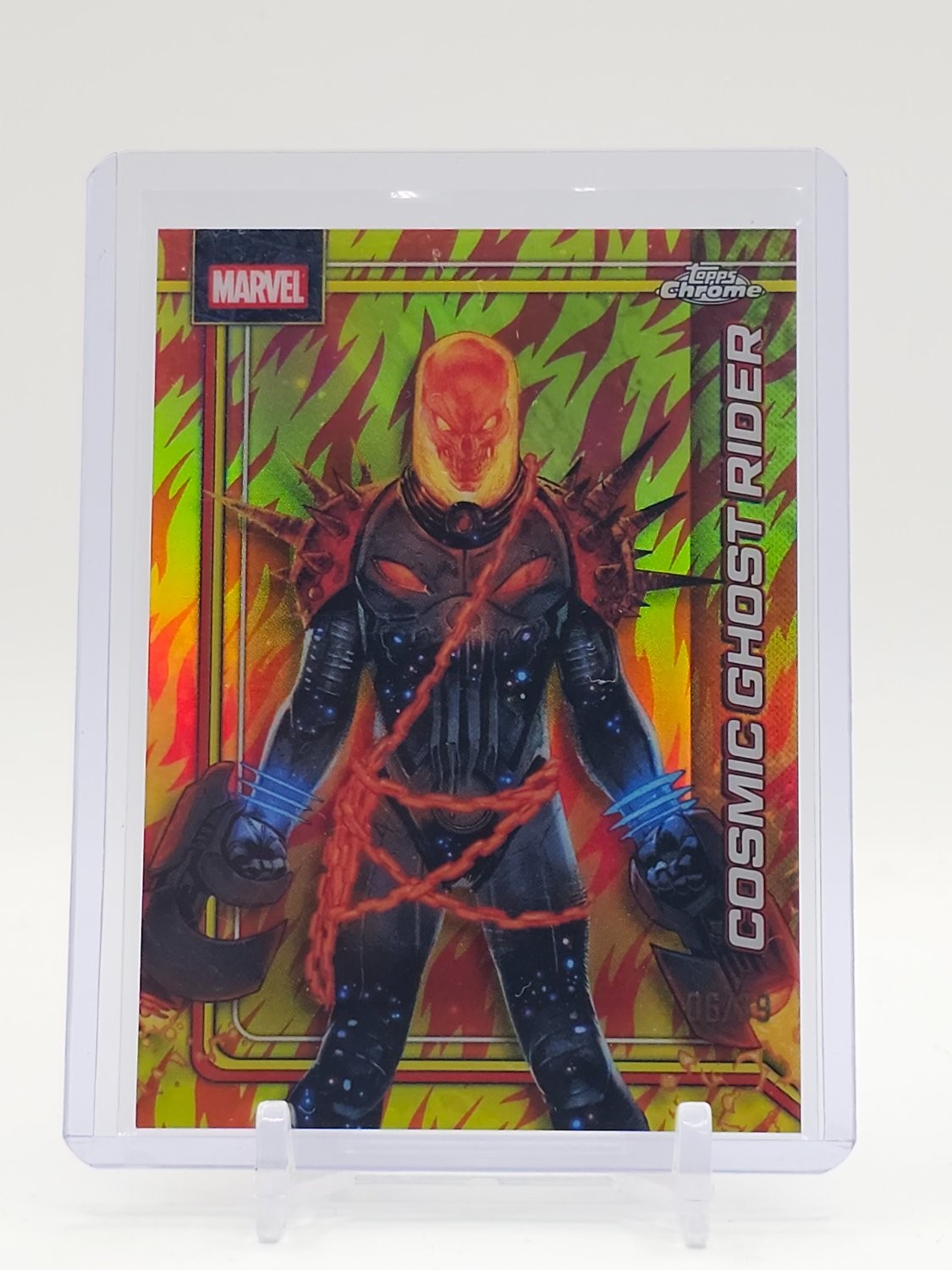 COSMIC GHOST RIDER 2026 TOPPS CHROME MARVEL HUMAN TORCH /39 #108 Q5859 ...