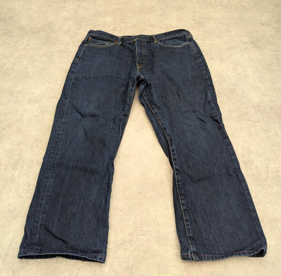 Levi's Jeans Herren W38 L27 Blau Straight Red Tab Baggy Skater Dark Denim Hose