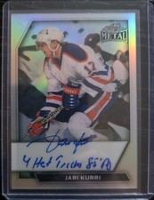 2026 Leaf Metal #BA-JK1 Jari Kurri Auto /10
