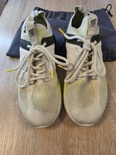 Hogan sneakers grau-neon – made in italy – memory foam – top zustand