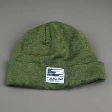 Cleanline Surf Shop Beanie Green Lost Sex Wax Aloha