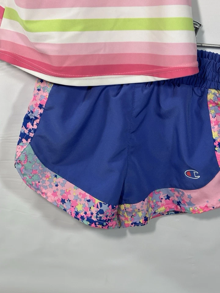 Conjunto Mixto Niñas 24mo/2T Protección UV 50 Camisa y Pantalones Cortos Campeones Niñas 2T Foto 4 de 4