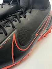 Nike Mercurial Superfly 7 Academy TF Turf AT7978-060 Black Soccer Cleats US 11
