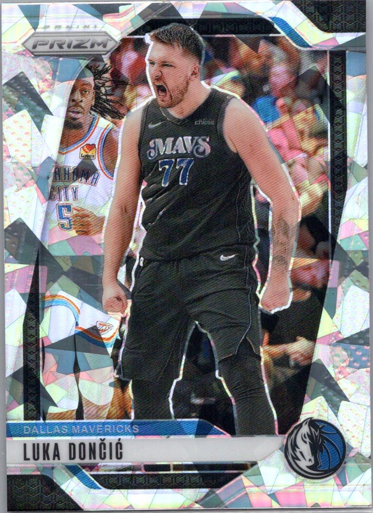 2024-25 Panini Prizm #89 Luka Doncic Prizms Ice