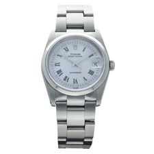 Tudor 84100 Prince Oysterdate 34 mm Steel White Roman Dial Quartz Men's Watch