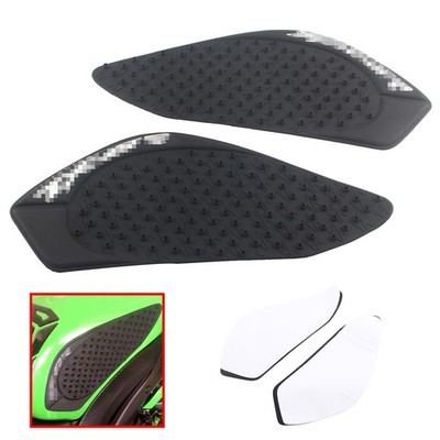 Tank Traction Pad Side Gas Knee Grip Protector Fit For Kawasaki ZX6R 2009-2015