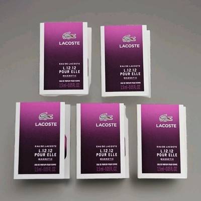 5 Proben Lacoste Magnetic Pour Elle L.12.12 EdP Femme 