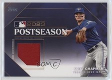 2024 Topps Series 1 Postseason Performance Relics 96/99 Matt Chapman 1a1o