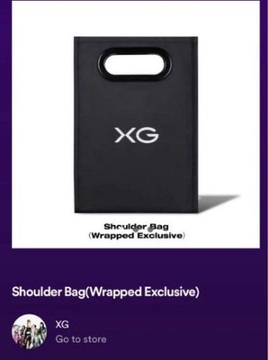 XG グッズ　ショルダーバッグ　Spotify 限定品　Shoulder Bag XG Spotify Wrapped Exclusive Shoulder Bag Official Merch NEW DNA