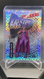 2025 Topps Finest X-Men '97 Marvel Destroyers #69 Deathbird X-fractor /97