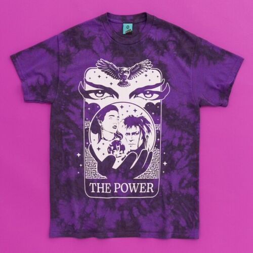 Official Labyrinth Tarot Card Purple Tie Dye T-Shirt : S,XL - Picture 1 of 3