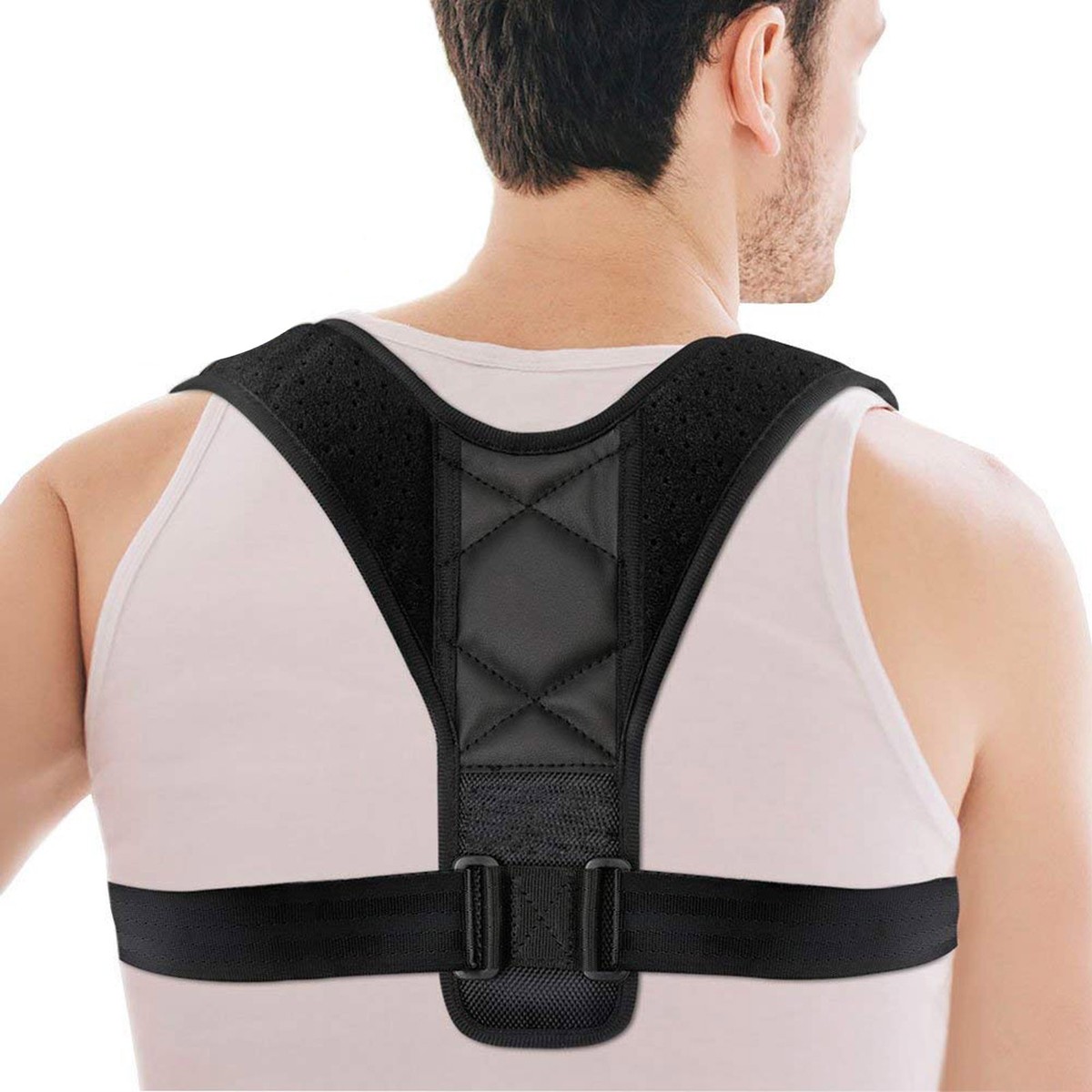 Extra Padding Posture Corrector Clavicle Back Brace Belt, US  Exclusive-Designed