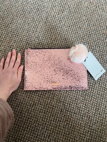 skinny dip rosa Glitzer Tasche neu mit Etikett perfekt als Geschenk - Bild 2 von 4