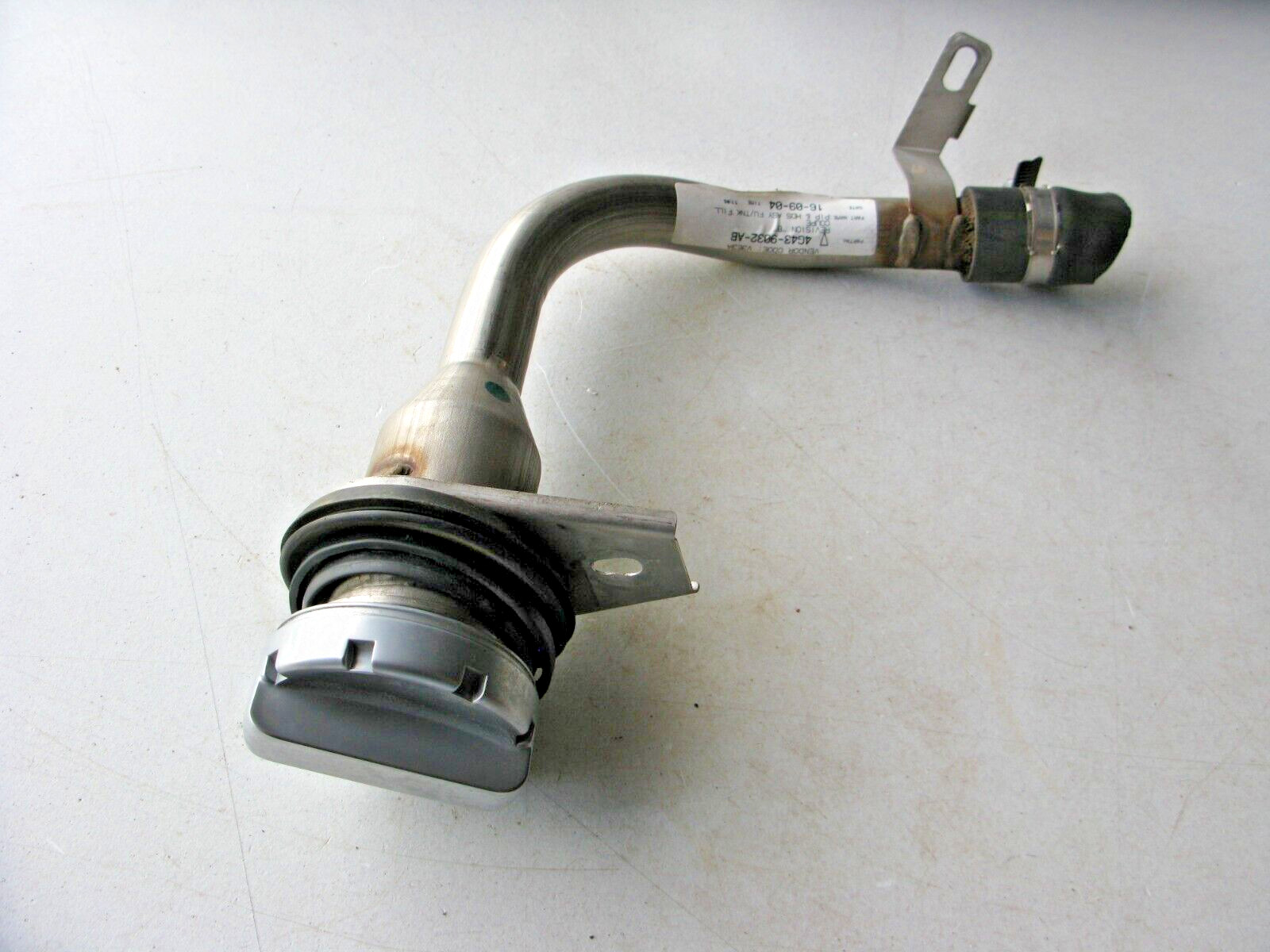 Aston Martin DB9 Fuel Filler Neck with Gas Cap 4G43-9032-AB