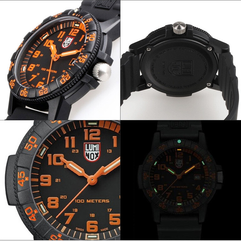 Genuine Luminox XS.0329 Men's Watch Leatherback Sea Turtle Giant