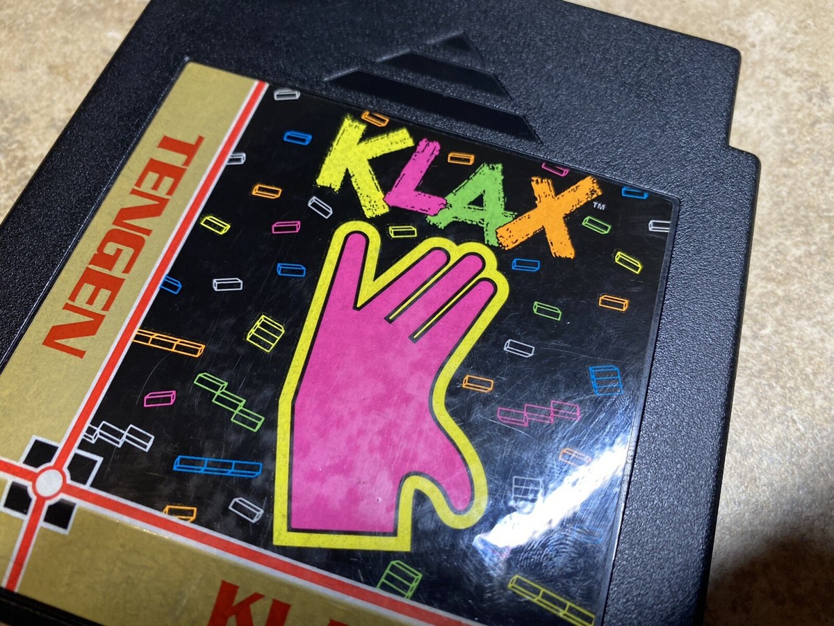 Klax Sur Sega Game Gear – Version PAL – Testé OK – Édité Par Tengen – Bon état