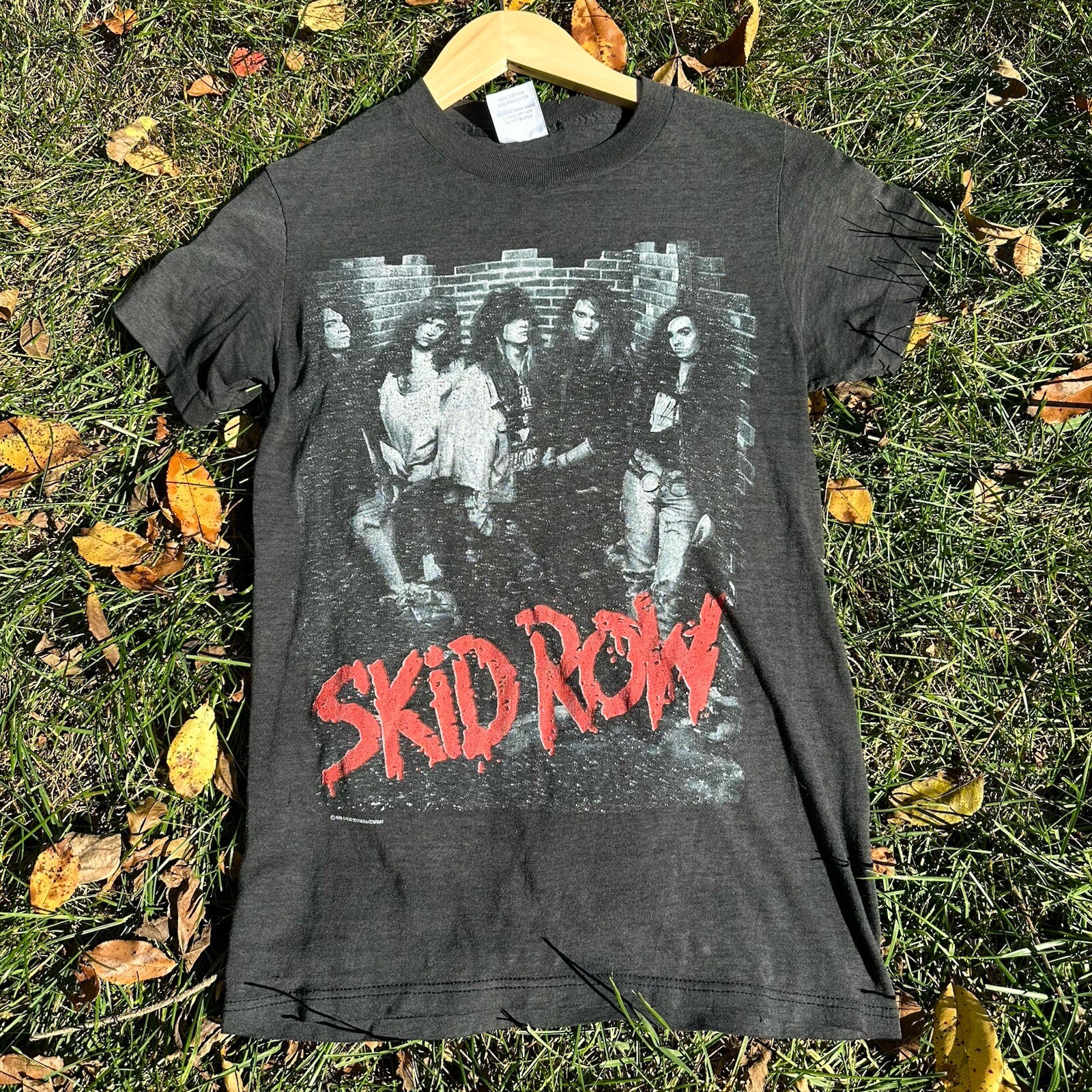 FILA T shirt Skid Row Band anni 80 uomo piccola "Youth Gone Wild" tour USA primavera Ford