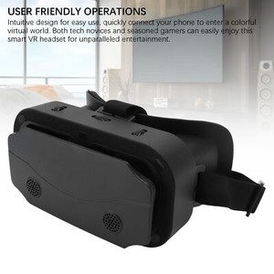 VR Casque HD Jeu de lunettes de réalité virtuelle Réglable Distance d'élève 3D VR Kit Gl