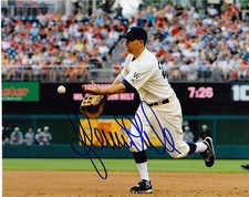 ADAM LAROCHE  WASHINGTON NATIONALS   ACTION SIGNED 8x10