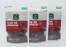 Flor de Jamaica Hibiscus Sorrel 40 Grs 3 Bags Hanan 